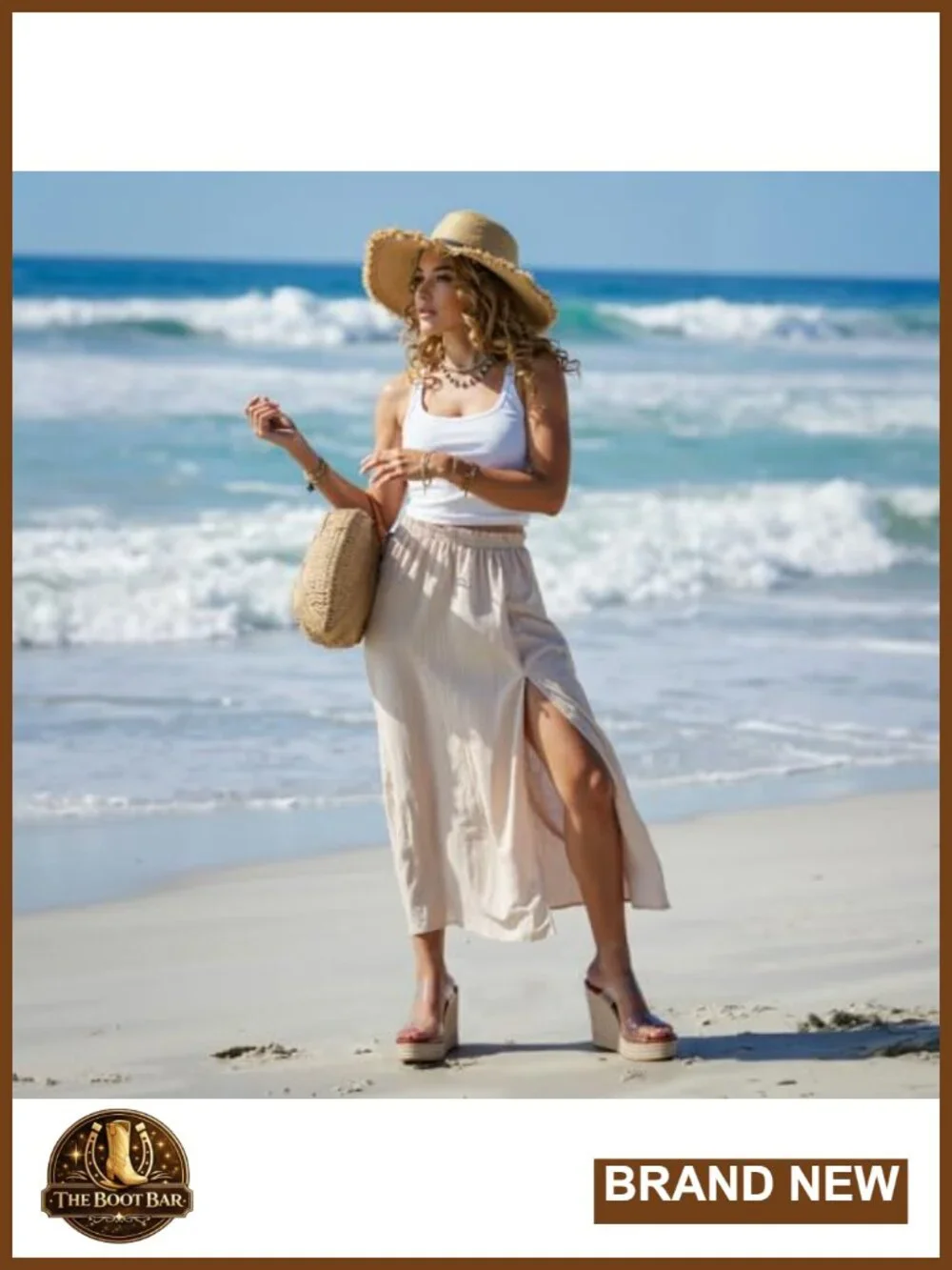 Espadrille Wedge Sandals, Open Toe Platform Slides, High Wedge Heel for